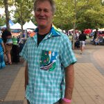 Tommy in his festival shirt