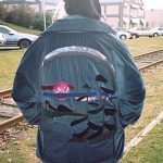 One of a Kind, made by me jackets with hand stitched appliques. Wearable Art. Night Sky"