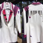 This is such a fun jacket. Orders are invited for jackets. White fringy fun jacket