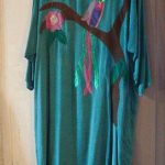 One of my one of a kind dresses. "Parrot Evening Dress"