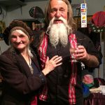 Jan with Plumb Bob